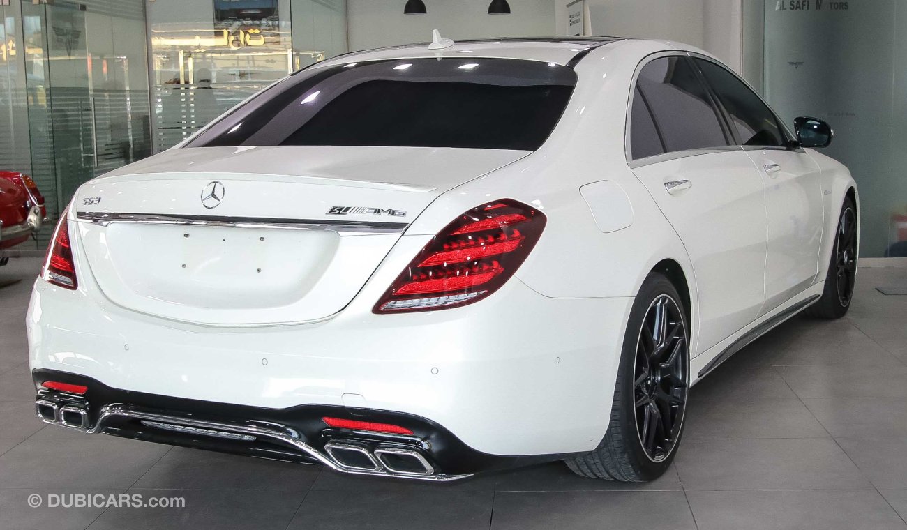 مرسيدس بنز S 550 With S63 2018  body kit