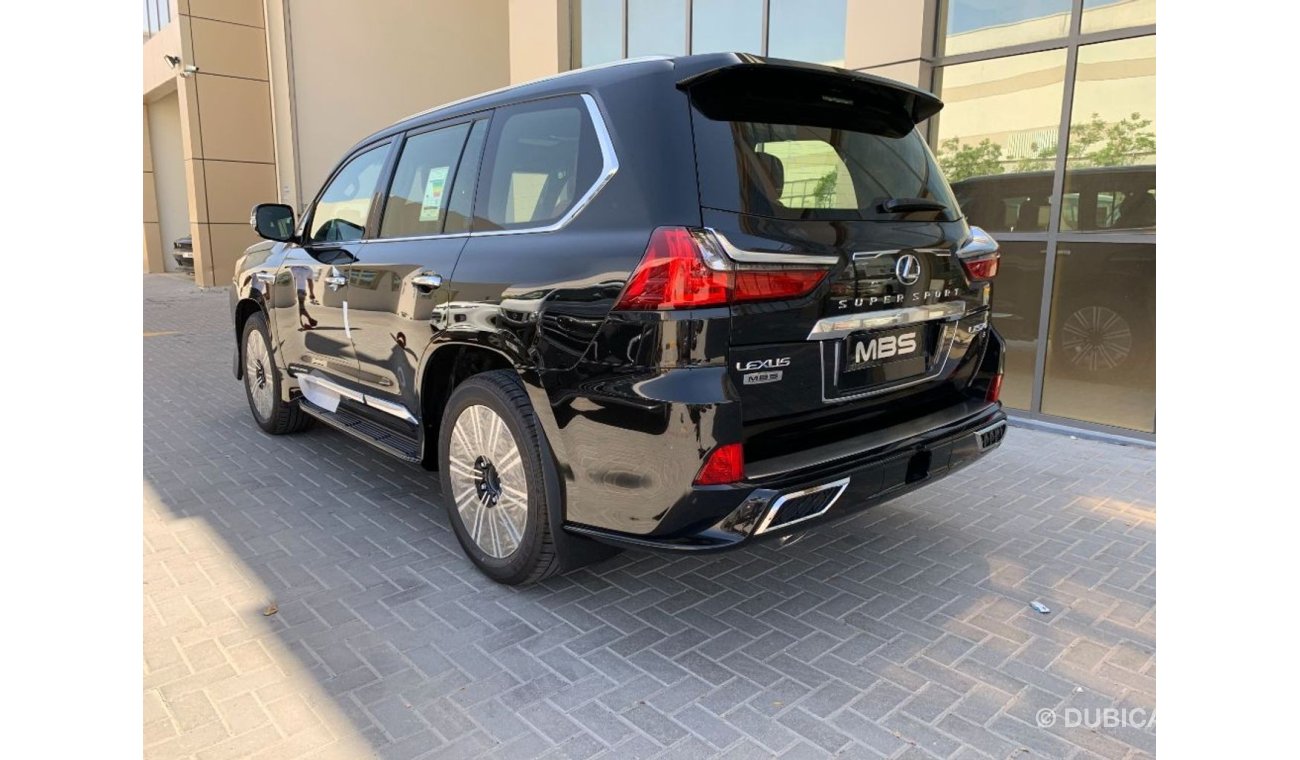 لكزس LX 570 Super Sport 5.7L Petrol with MBS Autobiography Massage Seat