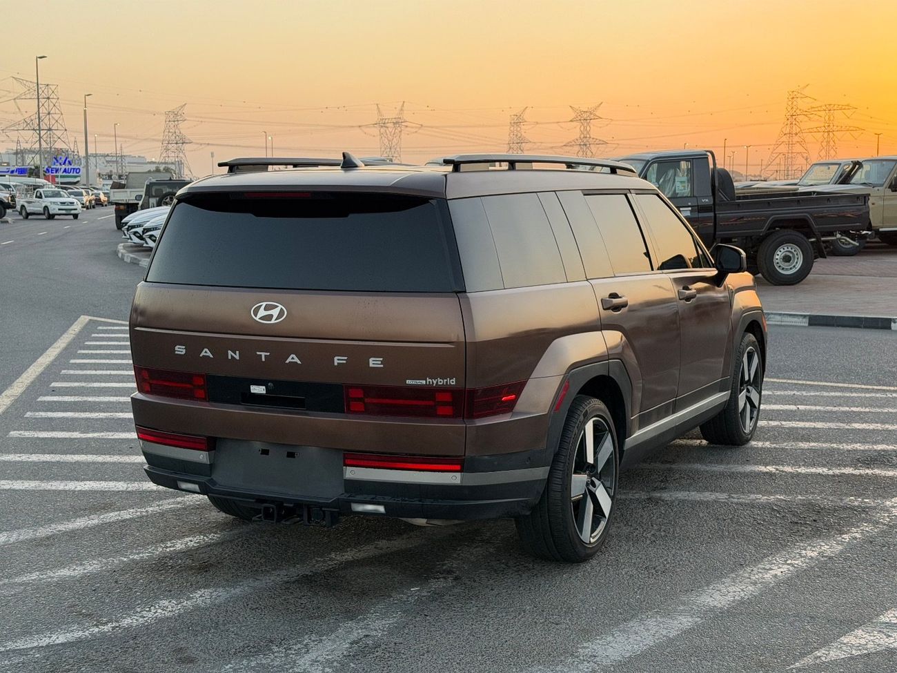 Hyundai Santa Fe 2024 SANTAFE LIMITED HYBRID 1.6 FULL OPTIONS IMPORTED FROM USA Smartstream G1.6T HEV