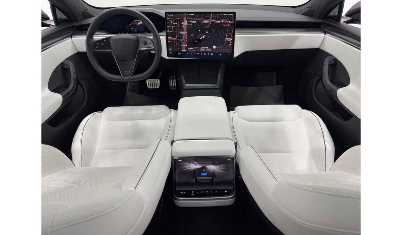 Tesla Model S 2023 Tesla Model S Plaid, Dec 2027 Tesla Warranty, Dec 2031 Battery + Drive Unit Warranty, GCC