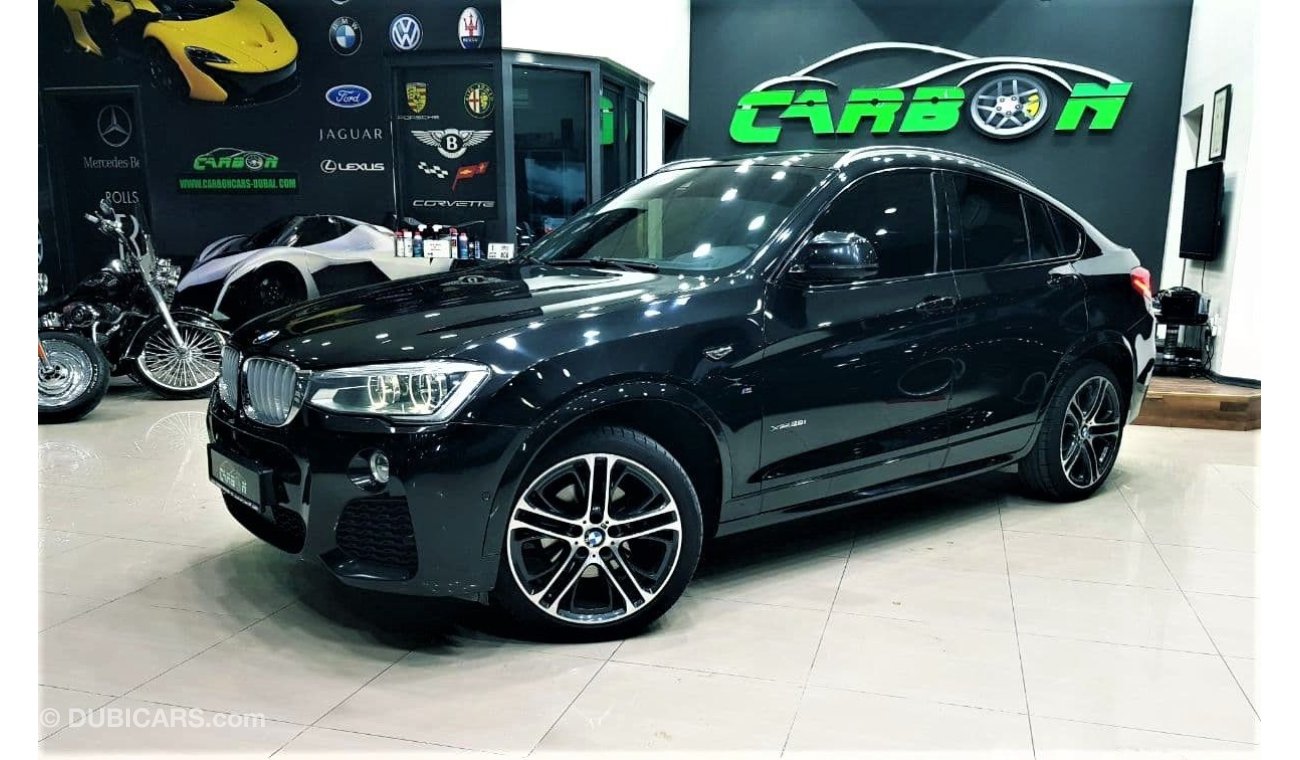 بي أم دبليو X4 BMW X4 2017 GCC CAR IN PERFECT CONDITION IN ORIGINAL PAINT STILL UNDER DEALER WARRANTY