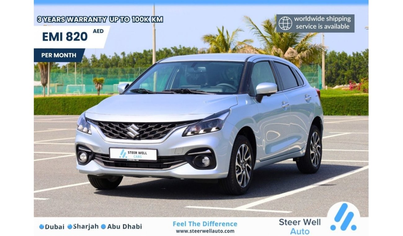 Suzuki Baleno 2024 GLX Hatchback 1.5L Petrol A/T / 360 View Camera / HUD / GCC / Book Now!