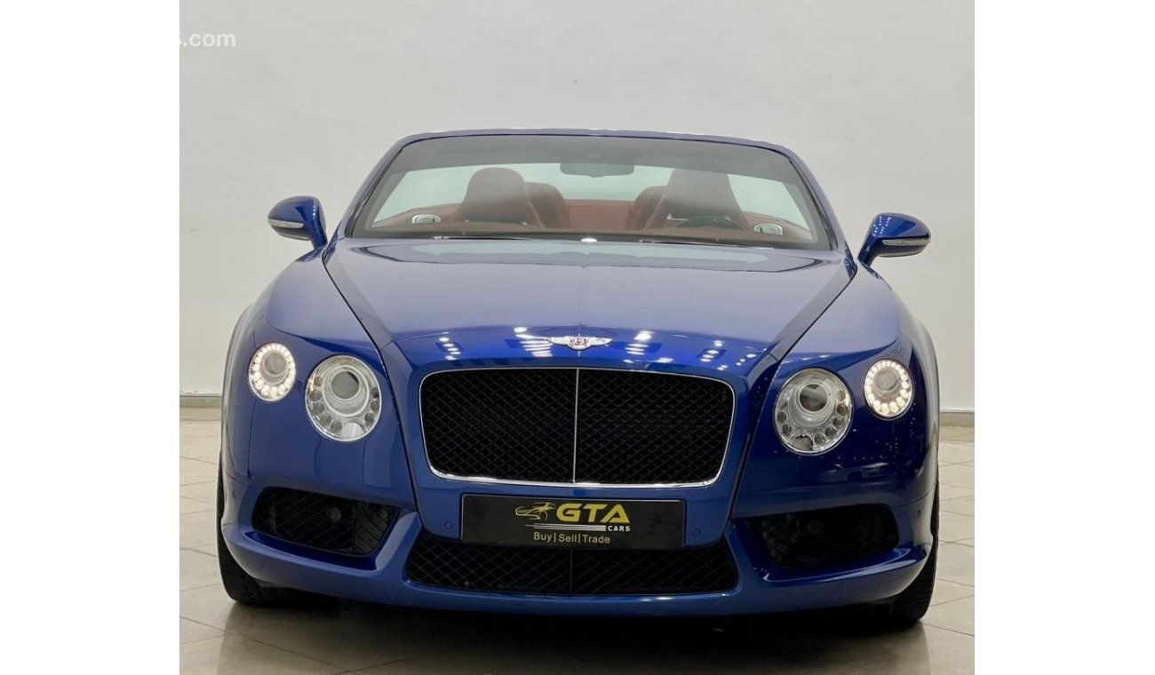 Bentley Continental GTC 2014 Bentley Continental GT-Full Service History-GCC