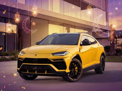 Lamborghini Urus AED 12,800 P.M. | 0% DP | LAMBORGHINI URUS | UNDER WARRANTY TILL FEB 2027 | GCC