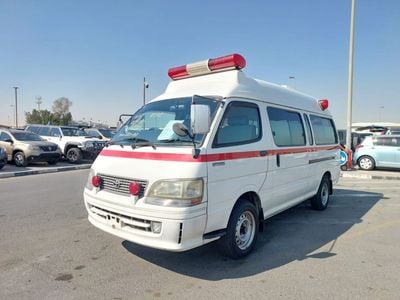تويوتا هاياس (RAMADAN OFFER) TOYOTA HIACE VAN AMBULANCE RHD 1997 MODEL 2.4 L PETROL AUTOMATIC(PM01771)