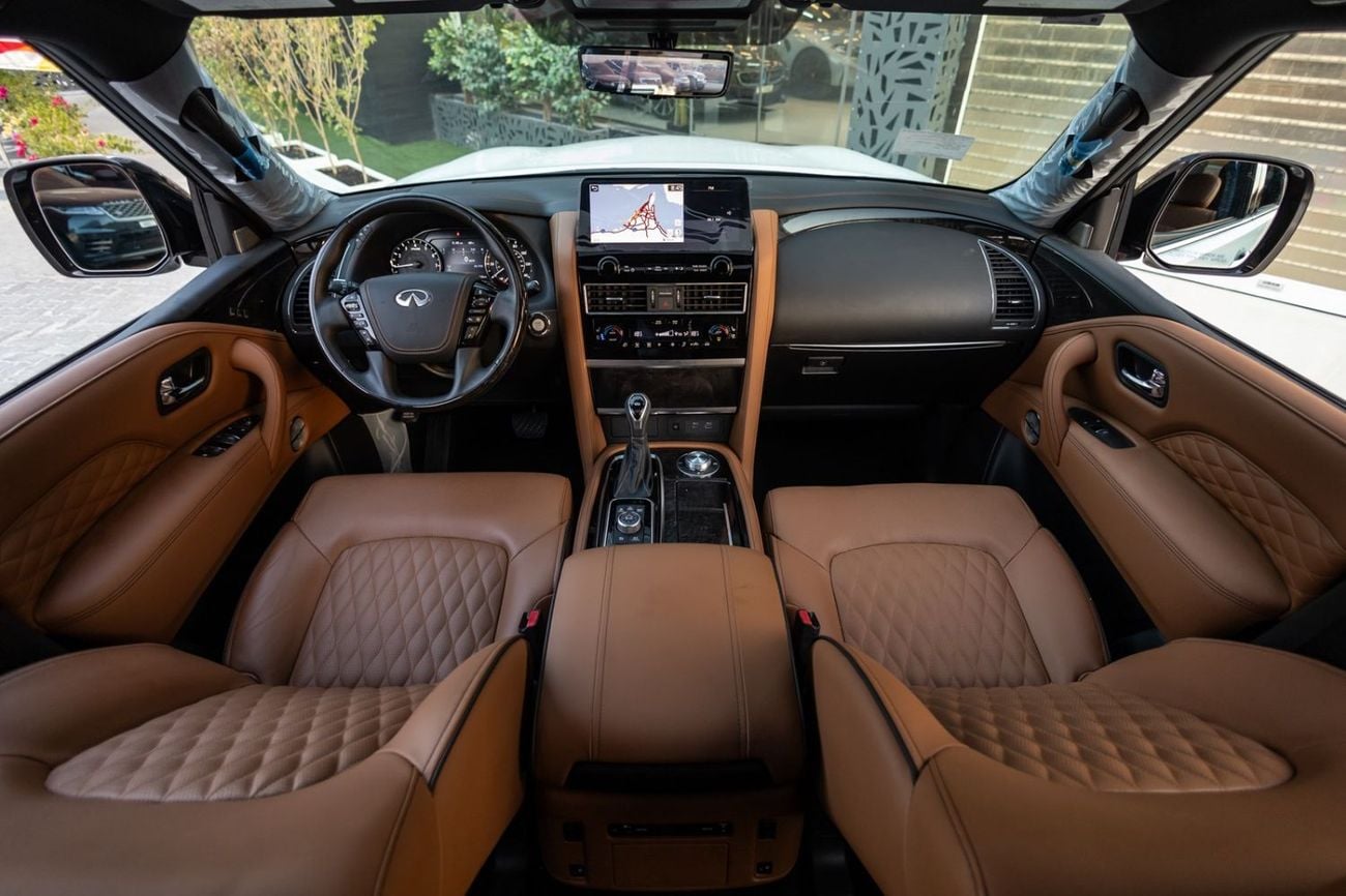 إنفينيتي QX80 Sensory 8 5.6L Infiniti QX80 Sensory (BRAND NEW) 2024 American Specs | Agency Warranty