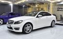 Mercedes Benz C250 CGI EXCELLENT DEAL for our Mercedes Benz C250 Coupe ( 2015 Model ) in White Color GCC Specs