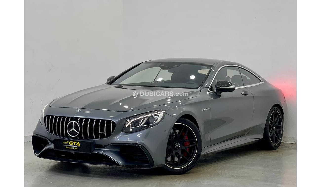 Mercedes-Benz S 63 AMG Coupe 2018 Mercedes S63 Coupe AMG FULL OPTION, Full Service History, Warranty, GCC