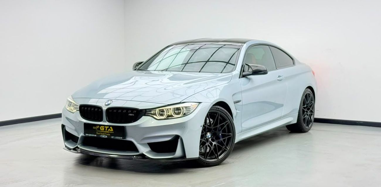 BMW M4 STD 2017 BMW M4 Competition Coupe, Full BMW Service History, Carbon Fiber Package, Fully Loaded, GCC