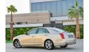 Cadillac CTS | 1,660 P.M | 0% Downpayment | Impeccable Condition!