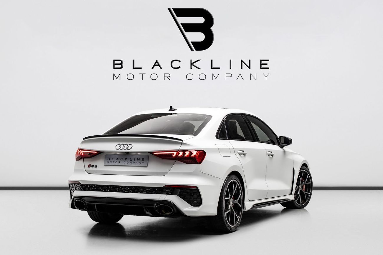 Audi RS3 TFSI quattro 2.5L Sedan 2022 Audi RS3, April 2027 Audi Warranty + Service Contract, Satin PPF, Low K