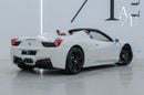Ferrari 458 Spider 2014 Ferrari 458 Spider, Excellent Condition, Carbon  Fibre Package, Fully Loaded, GCC Spec