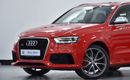 Audi RS Q3 EXCELLENT DEAL for our Audi RS Q3 ( 2015 Model ) in Red Color Japanese Specs