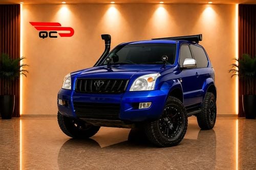 تويوتا برادو Land Cruiser 2-Door 4.0 V6 | Electric Blue | Full Off-Road Kit | Off-Road Ready