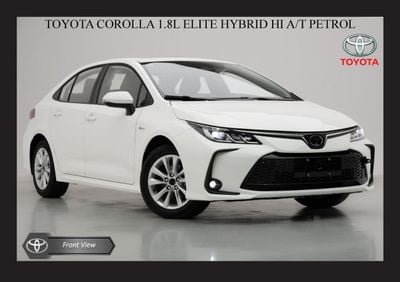Toyota Corolla #Sl TOYOTA COROLLA 1.8L ELITE HYBRID HI A/T PTR 2025 Export