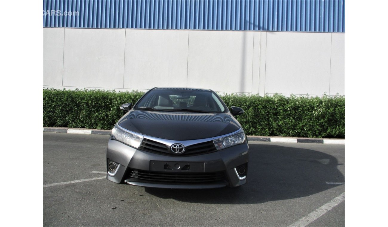 Toyota Corolla TOYOTA COROLLA 1.6 CC MODEL  SE 2014 GULF SPACE WITH ALLOY WHEELS , LEATHER SEAT