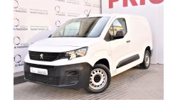 Peugeot Partner K9 1.6L MANUAL 2020 GCC SPECS AGENCY WARRANTY