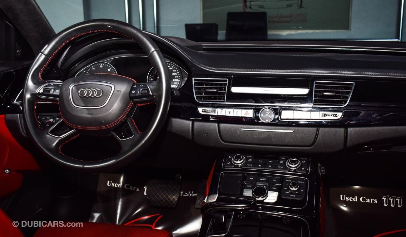 Audi A8 L 60TFSI Quattro / GCC Specifications