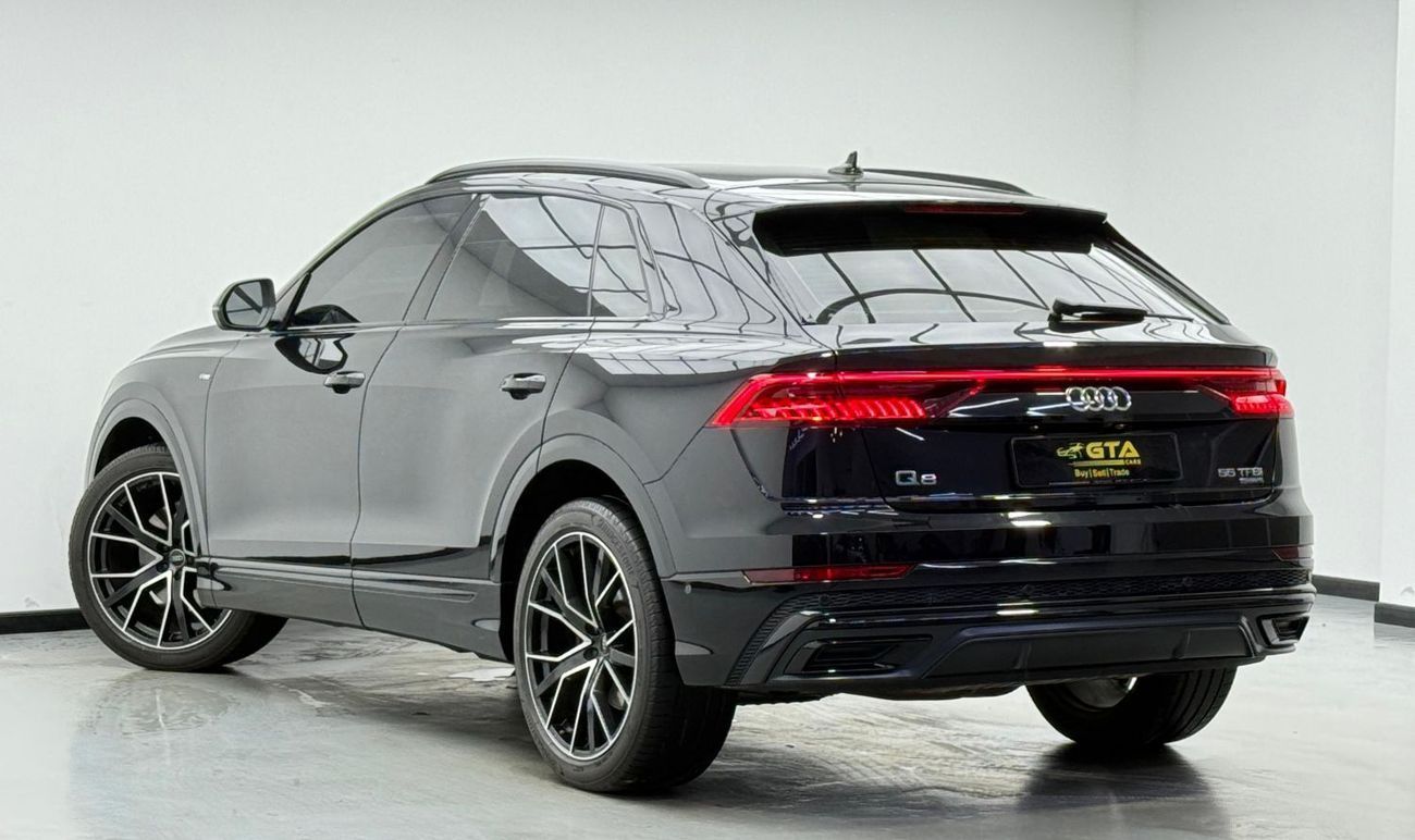 Audi Q8 55 TFSI quattro S-Line 3.0L (340 HP) 2021 Audi Q8 55 TFSI Quattro S-Line, Warranty, Full Audi Servic