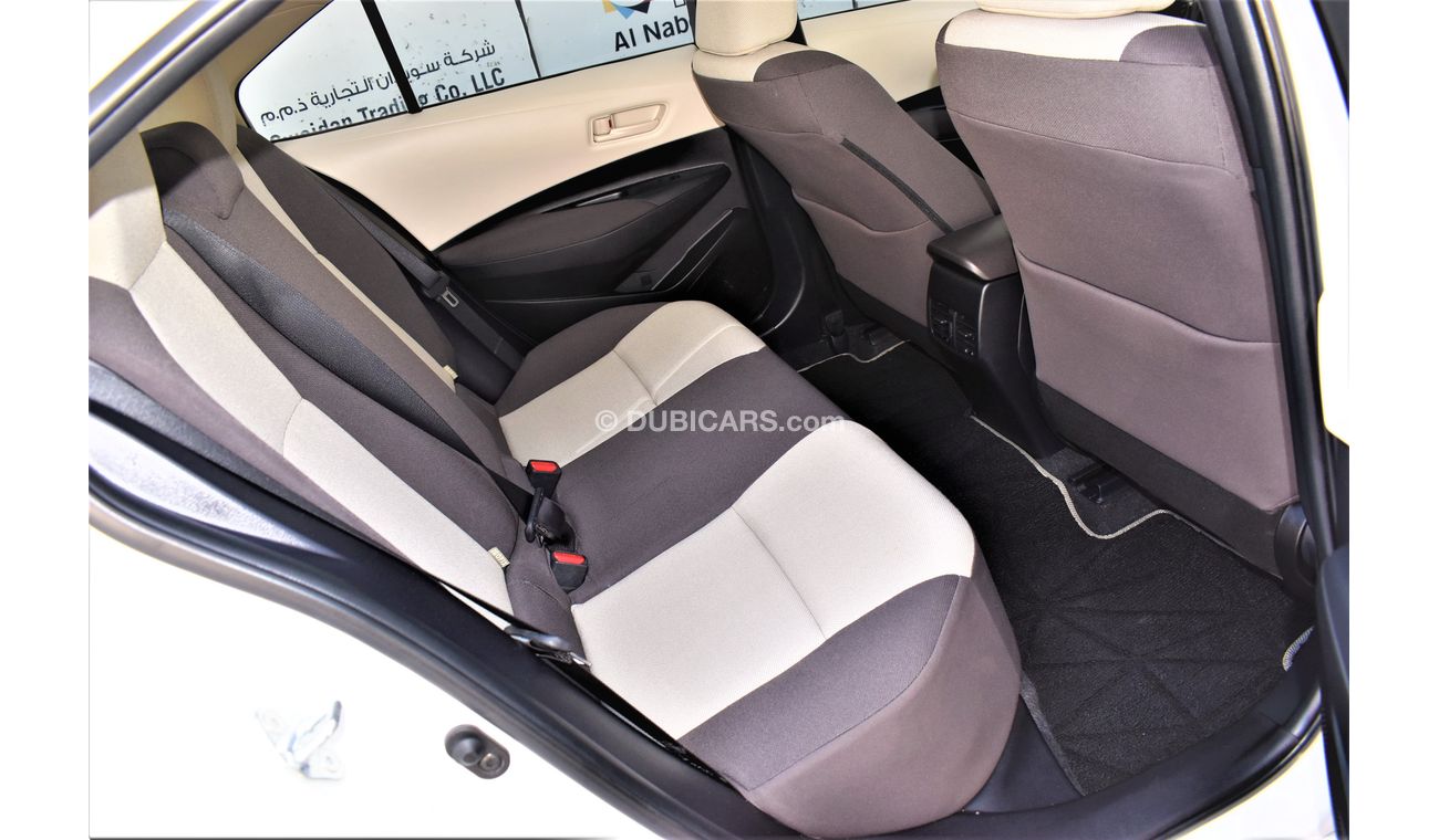 Toyota Corolla AED 1006 PM | 1.6L XLI GCC DEALER WARRANTY