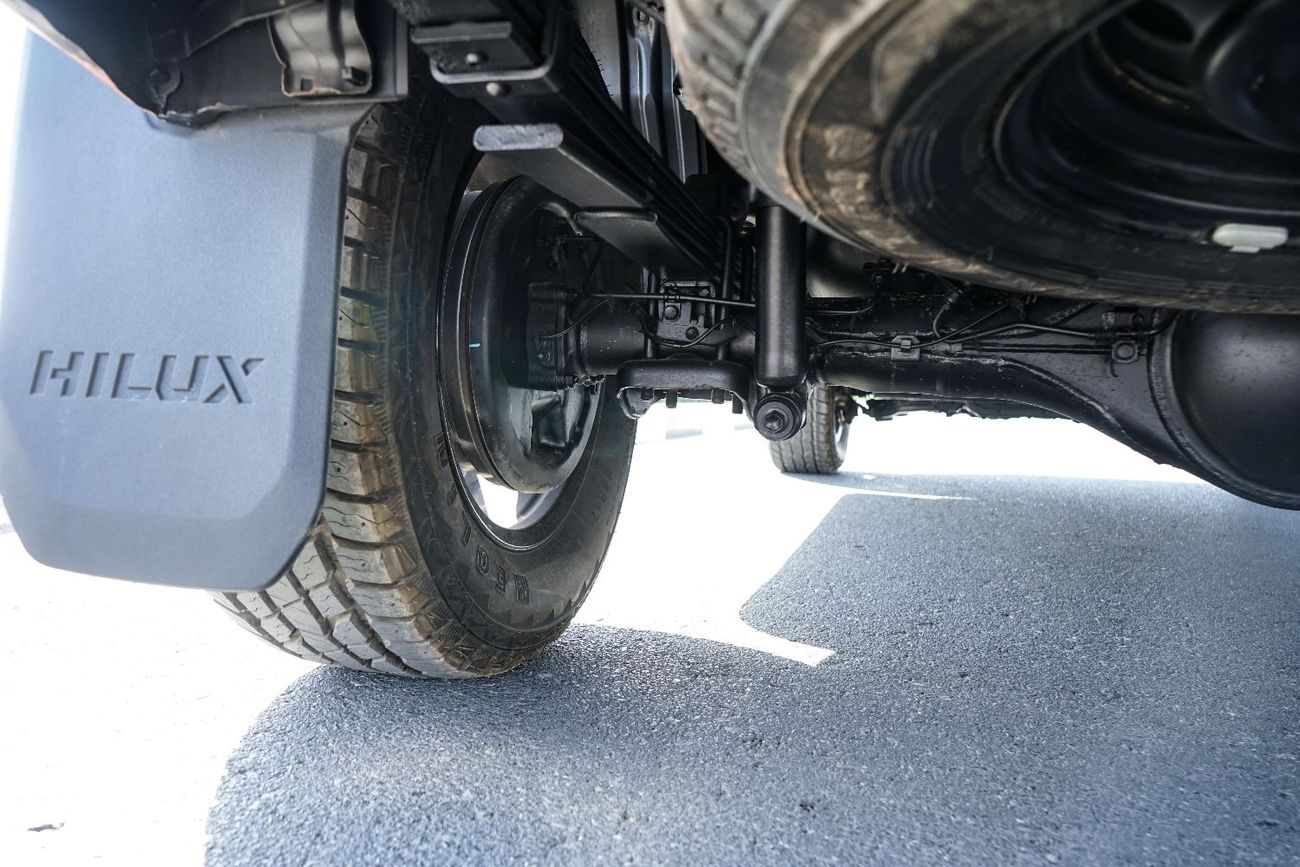 تويوتا هيلوكس The Toyota Hilux is a legendary, tough, and reliable mid-size body-on-frame pickup truck known for i