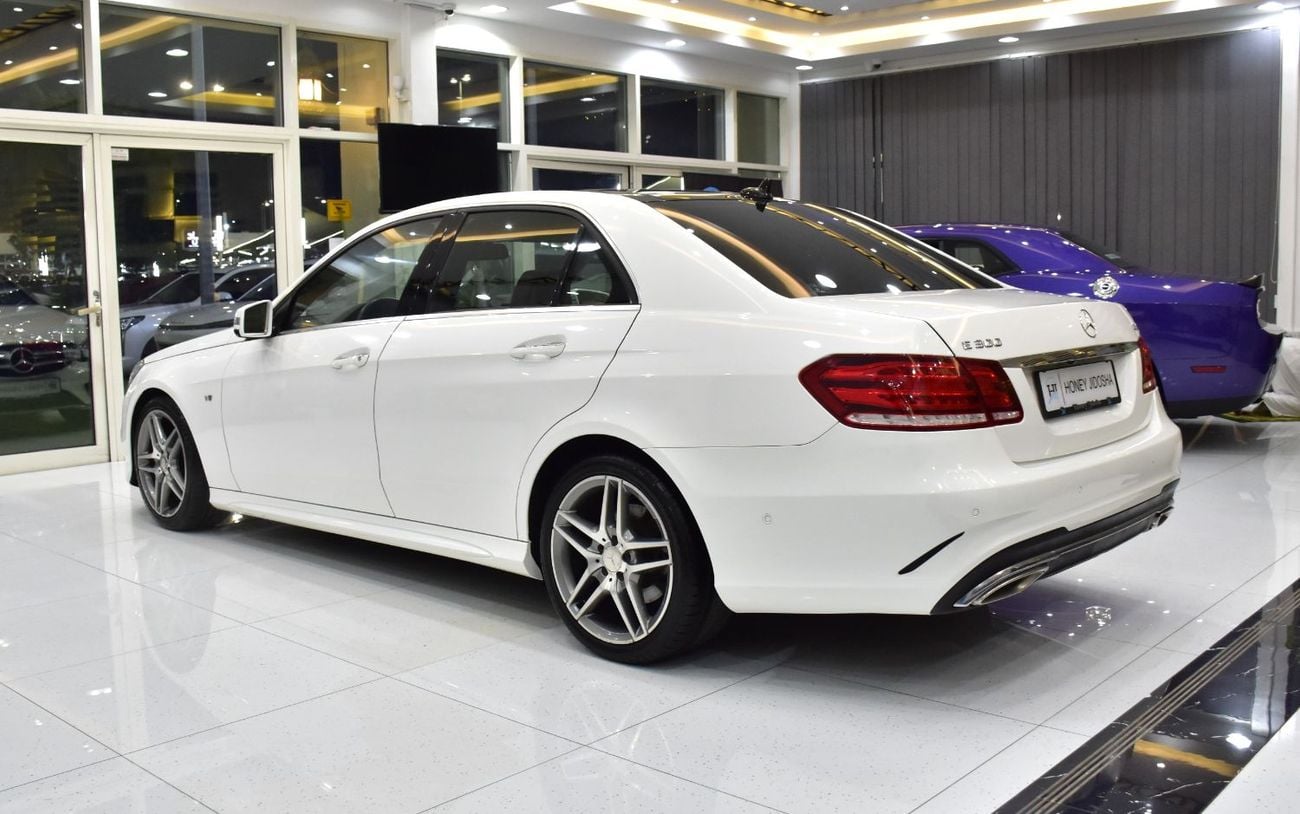 Mercedes Benz E300 AVANTGARDE SPORT EXCELLENT DEAL for our Mercedes Benz E300 ( 2014 Model ) in White Color GCC Specs