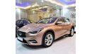 Infiniti Q30 EXECELLENT DEAL for this ORIGINAL PAINT ( صبغ وكاله ) Infiniti Q30 2017 Model!! in Copper/Brown Colo