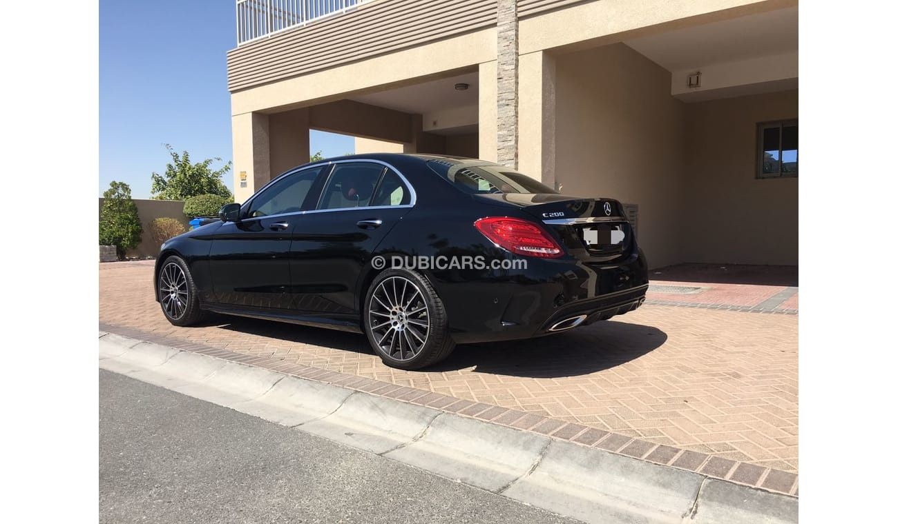 Used Mercedes-Benz C200 FULL OPTION WITH AMG KIT 2018 for sale in Dubai ...