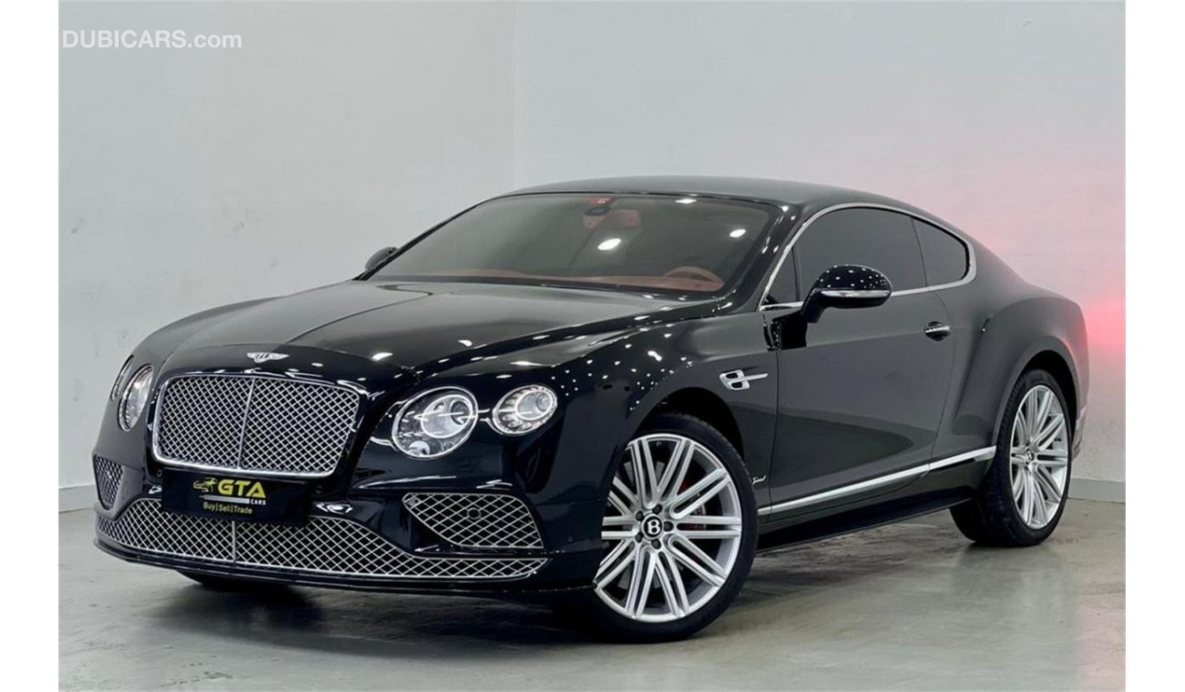 Bentley Continental GT 2016 Bentley Continental GT Speed, Warranty, Full Bentley Service History, Low Kms, GCC