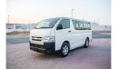 تويوتا هاياس 2016 | TOYOTA HIACE | STD-ROOF PASSANGER VAN | 12-SEATER 4-DOORS | GCC | VERY WELL-MAINTAINED | SPEC