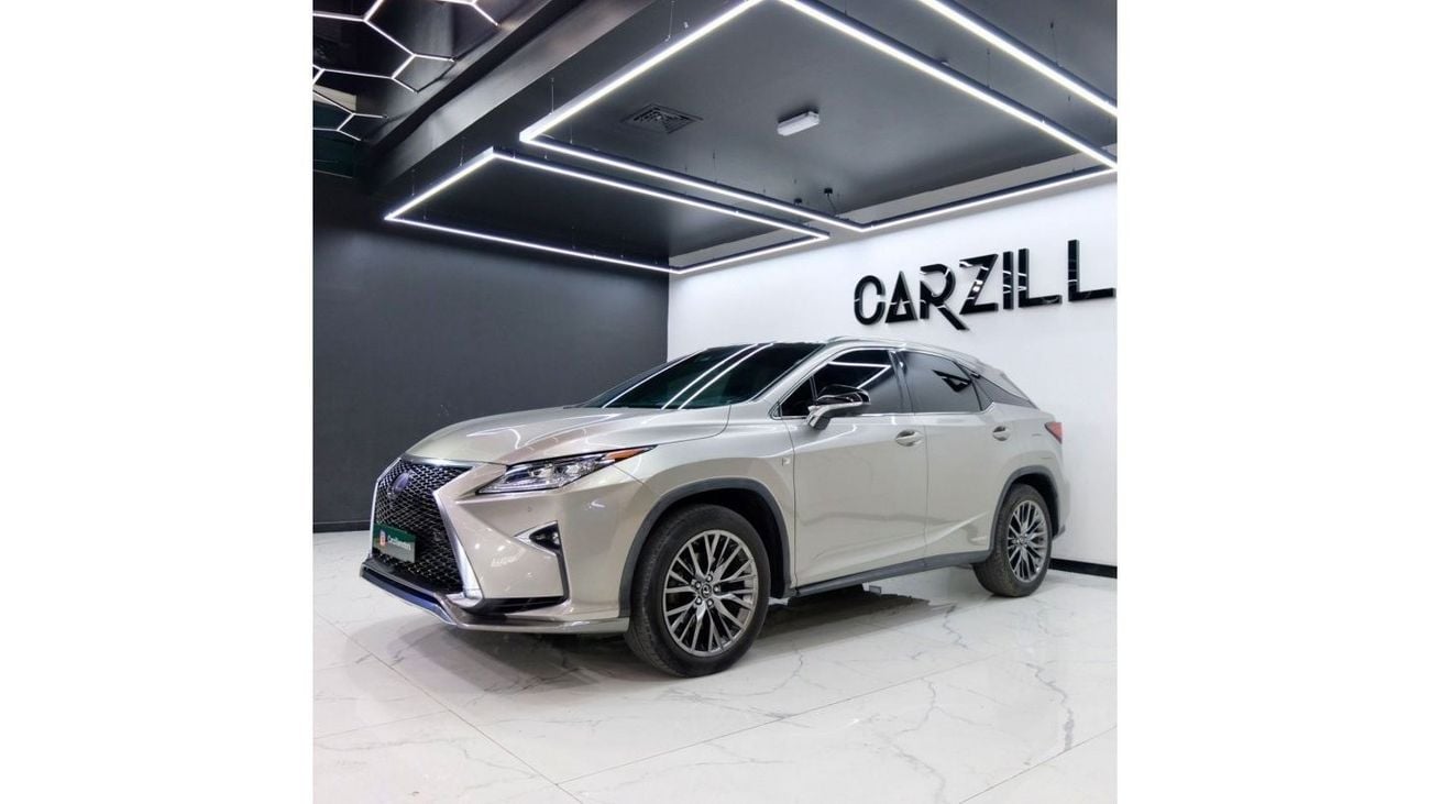 Lexus RX450h F Sport GCC-Agency Service-No Accident-Original Paint