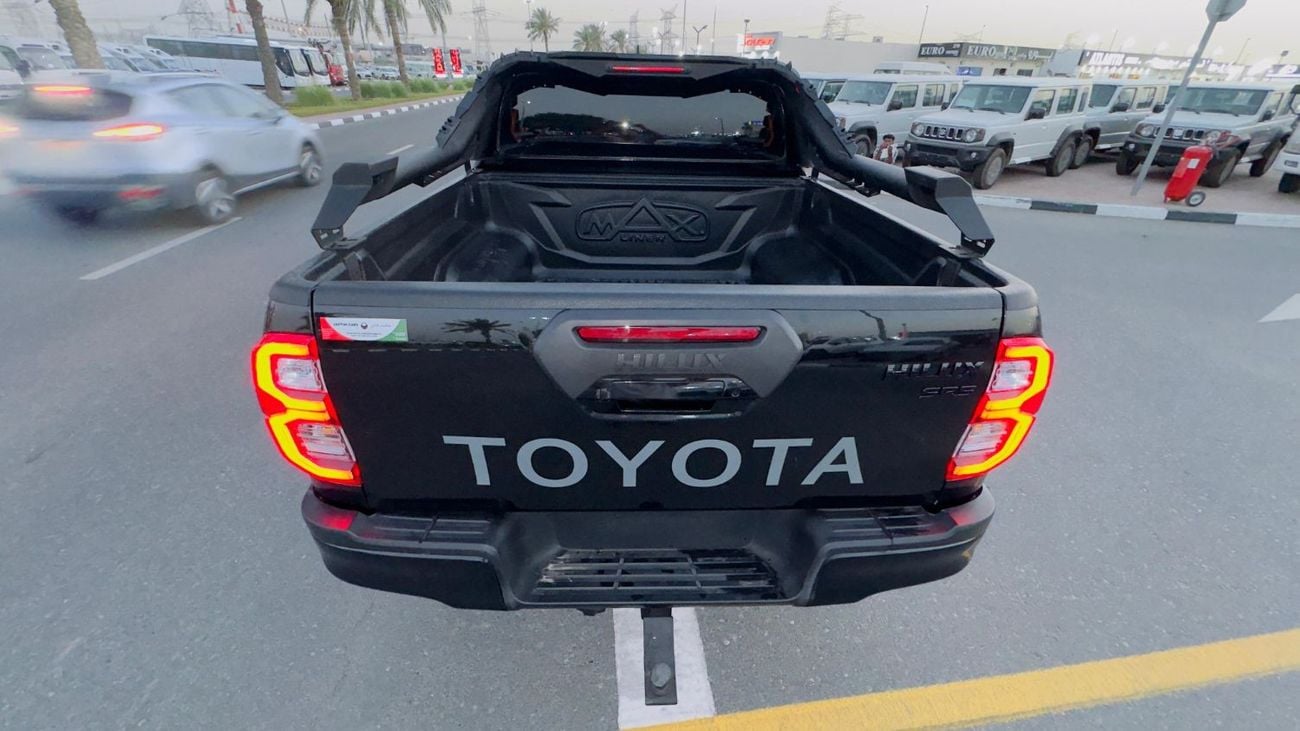 Toyota Hilux MODIFIED TO 2024 GR SPORTS | ROOF TOP LED LIGHTS | BLACK BEAST | 2.8L DIESEL | RHD | ELECTRIC SEAT |