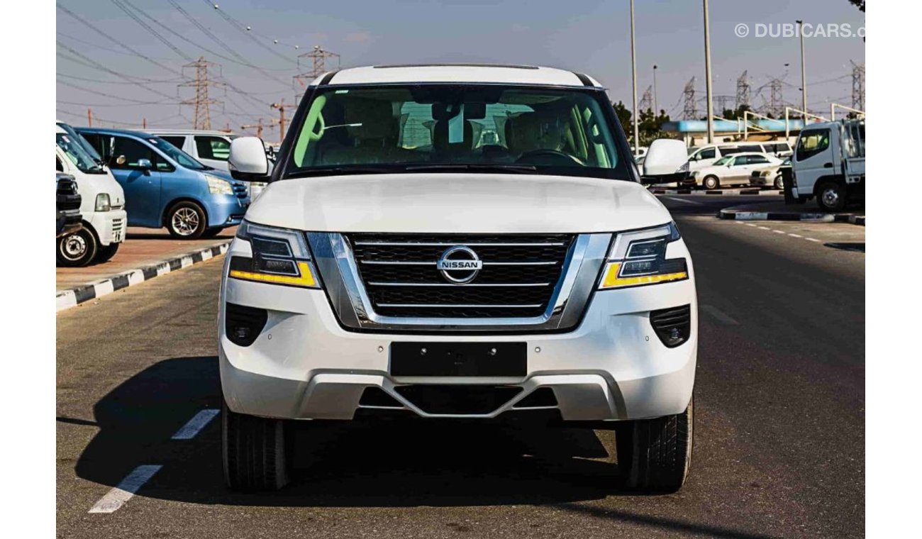 Nissan Patrol 2020 Nissan Patrol 4.0L V6 | Fabric Seats + Sunroof + Cool Box | Export: AED 170k