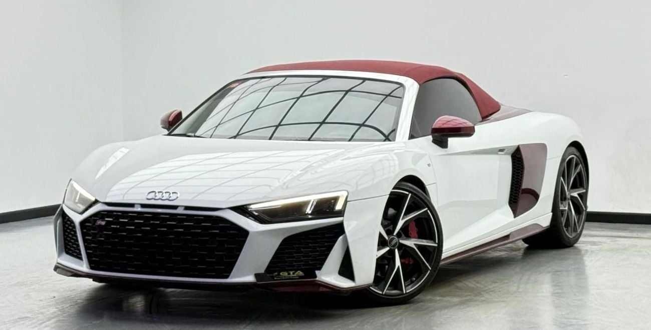 Audi R8 Spyder V10 Plus 5.2L 2022 Audi R8 Spyder V10, 2 Years Warranty full audi Service History, GCC
