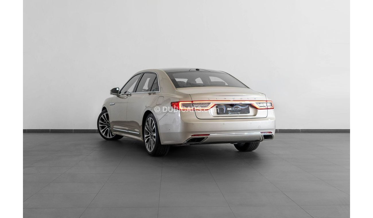 Lincoln Continental 2017 Lincoln Continental Reserve / Full Lincoln Service History