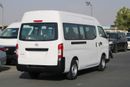 Nissan Urvan NISSAN URVAN 2.5L DIESEL 15-SEATER HIGH ROOF NARROW BODY CX MANUAL