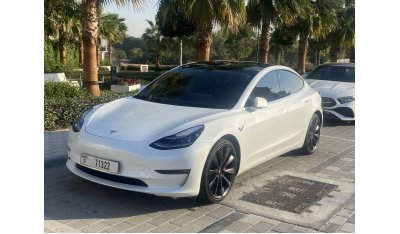 Tesla Model 3 Full self-driving performance model