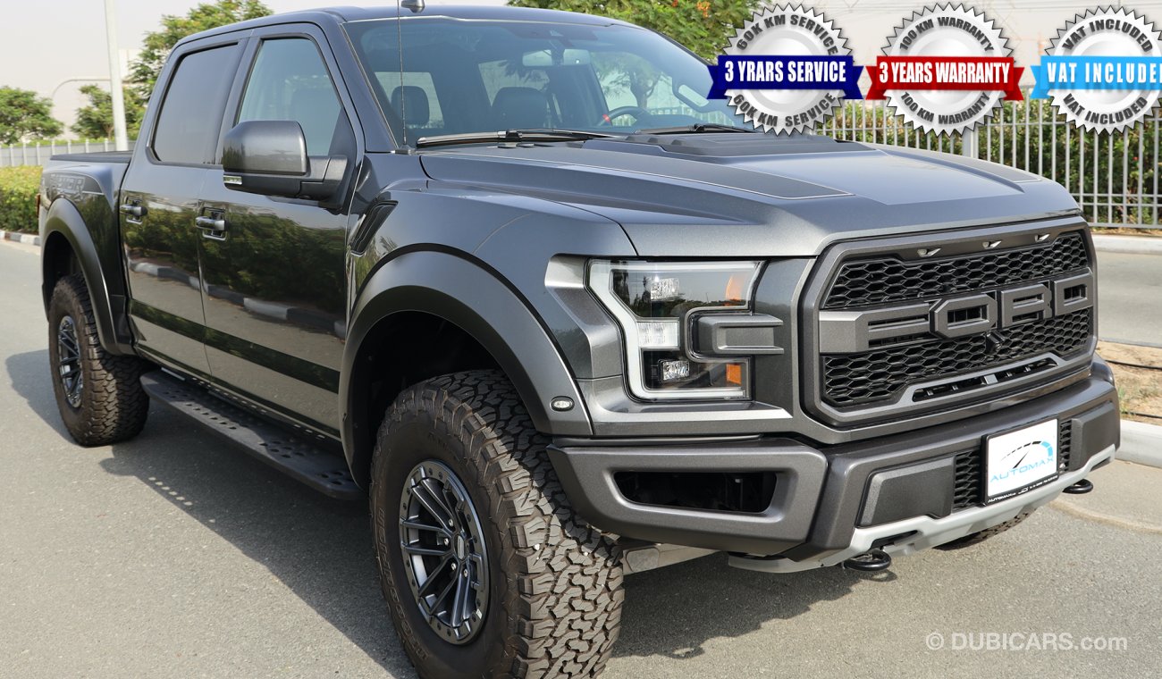 Ford Raptor 2020, 3.5L-V6 GCC, 0km w/ 3Yrs or 100,000km Warranty + 3Yrs Service at the Dealer