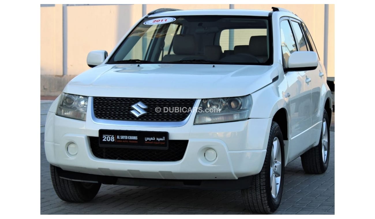 سوزوكي جراند فيتارا سوزوكي فيتارا 2011 خليجي فورويل  بحالة ممتازة بدون حوادث نظيفه جدا من الداخل والخارج