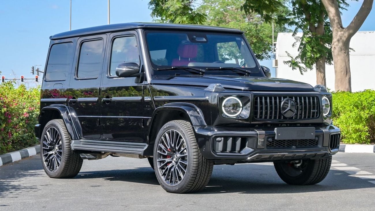 Mercedes-Benz G 63 AMG Mercedes G63 | Double Night Black | Carbon Fiber | Fully Loaded | Rear Entertainment Screens | 2025