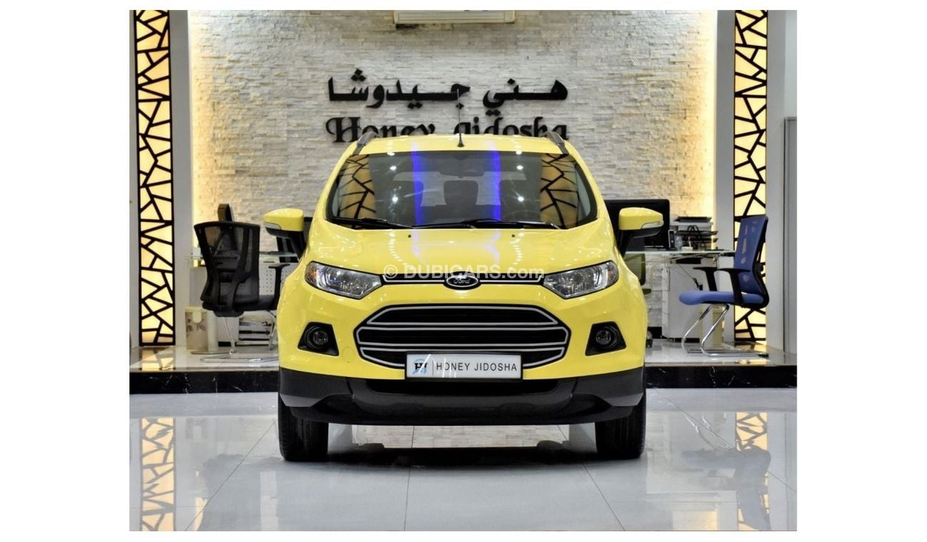 Ford EcoSport EXCELLENT DEAL for our Ford EcoSport ( 2014 Model ) in Yellow Color GCC Specs