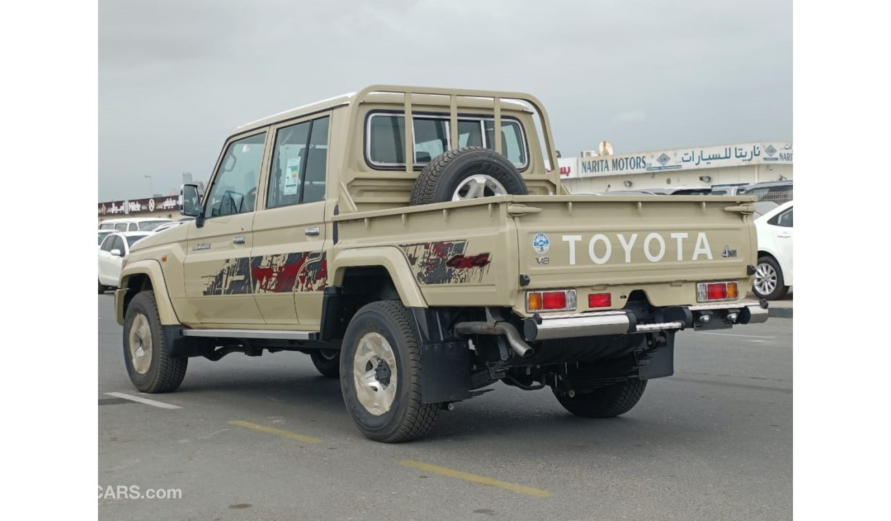 Toyota Land Cruiser Pick Up 4.5L Diesel, FULL OPTION / M/T / Double Cab / Diff Lock / Wooden Interior (CODE # 47711)