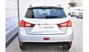 Mitsubishi ASX AED 1076 PM | 2.0L 4WD GCC DEALER WARRANTY