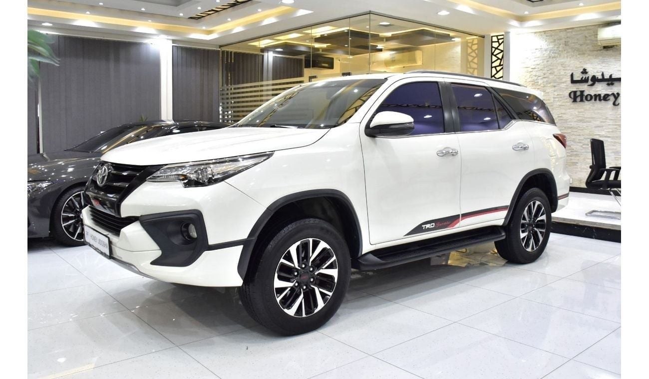 Toyota Fortuner EXCELLENT DEAL for our Toyota Fortuner TRD V6 ( 2018 Model ) in White Color GCC Specs