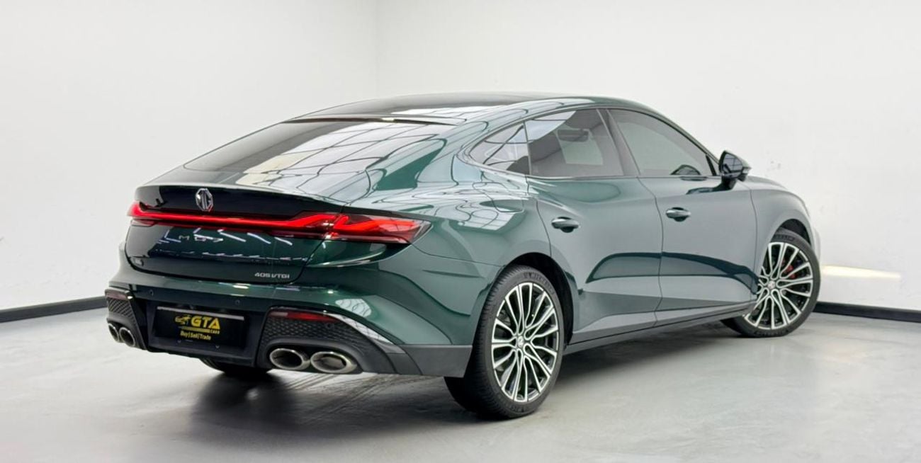 أم جي 7 2025 MG 7 Deluxe(Trophy Edition), MG Warranty+Service Contract+Full Service History, GCC