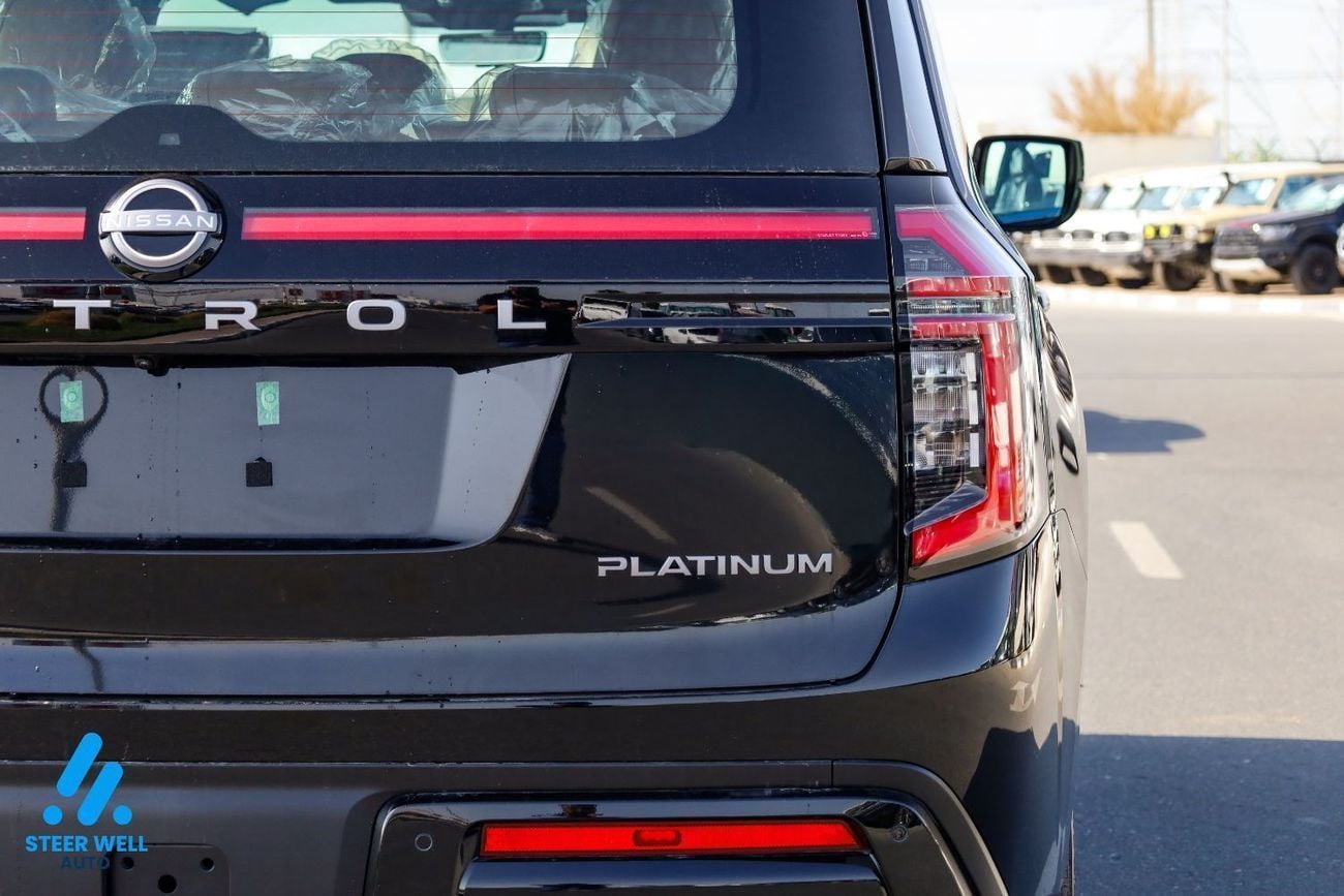 Nissan Patrol LE Platinum 3.5L V6 | Luxury | 9-Speed AT | 8-Seater Luxury SUV | Tan Interior | Export Only