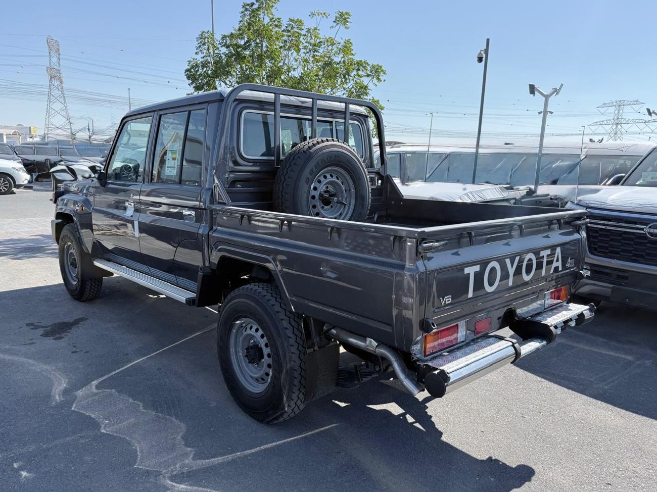 Toyota Land Cruiser Pick Up Toyota LC Pickup 4.0L 2025 AT DC Gray Petrol GCC