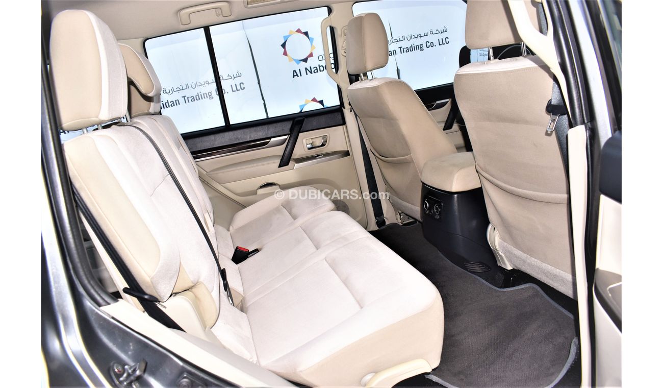 Mitsubishi Pajero AED 1329 PM | 3.0L GLS V6 4WD GCC DEALER WARRANTY