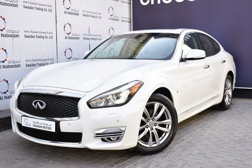 Infiniti Q70 AED 1359 PM | 3.7L EXCELLENCE V6 GCC DEALER WARRANTY