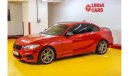 بي أم دبليو M235 BMW M235i 2014 GCC under Warranty with Flexible Down-Payment.